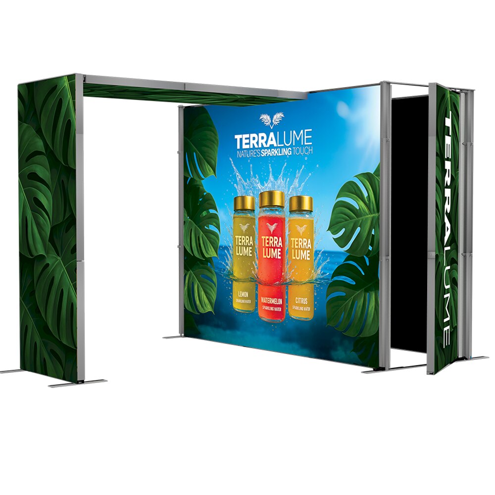Showbird 65 20 x 10 Configuration K — Single Sided Graphic Only Backlit